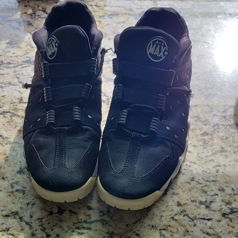 Nike Air Max Black and White Men's Sneakers